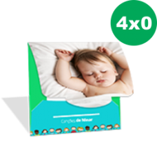 1.000 Envelopes CDs/DVDs (encaixe) - 12,6x12,5cm - Couché 300g - Corte e vinco padrão e laminação fosca total frente e verso