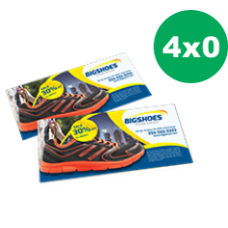 250 Folhetos - 10x21cm - 4x0 cores - Couché 120g - Cantos retos e verniz total frente e verso 250 Folhetos - 10x21cm - 4x0 cores - Couché 120g - Cantos retos e verniz total frente e verso