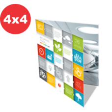 1.250 Folders - 20x20cm - 4x4 cores - Couché 150g - Cantos retos e 01 dobra 1.250 Folders - 20x20cm - 4x4 cores - Couché 150g - Cantos retos e 01 dobra