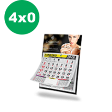 25 Folhinhas com bloco calendário - 20x27cm - 4x0 cores - Supremo 300g - Furo 5mm c/ ilhós 25 Folhinhas com bloco calendário - 20x27cm - 4x0 cores - Supremo 300g - Furo 5mm c/ ilhós