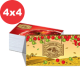 500 Cartões de visita - 9x5cm - 4x4 cores - Couché 300g - Cantos retos e laminação verniz brilho total frente