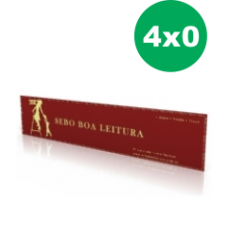 50 Marcadores de página - 5x22,5cm - 4x0 cores - Couché 300g - Cantos retos