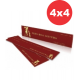 50 Marcadores de página - 5x22,5cm - 4x4 cores - Couché 300g - Cantos retos